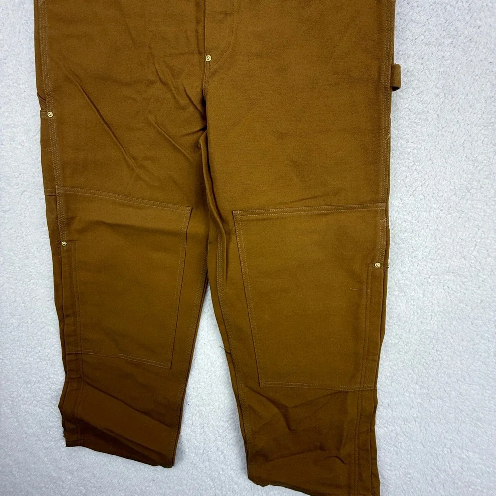 Carhartt Traditional Duck Bib Overalls Mens 36x30 R05 BRN Brown USA NWT NOS